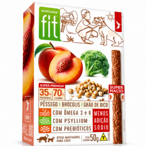 Petisco Cão Spin Fit Light Amora/framboesa/morango 50g
